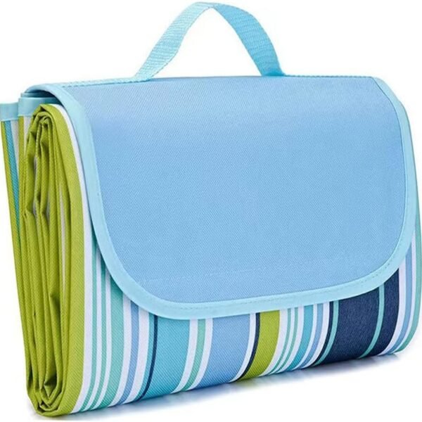 Extra Large 80"x 80" Beach Blanket, Outdoor Picnic Blankets, Waterproof Sandproof Portable Blankets, Foldable and Lightweight for Spring Summer Camping, Beach, Park (Blue, 80x80 in)