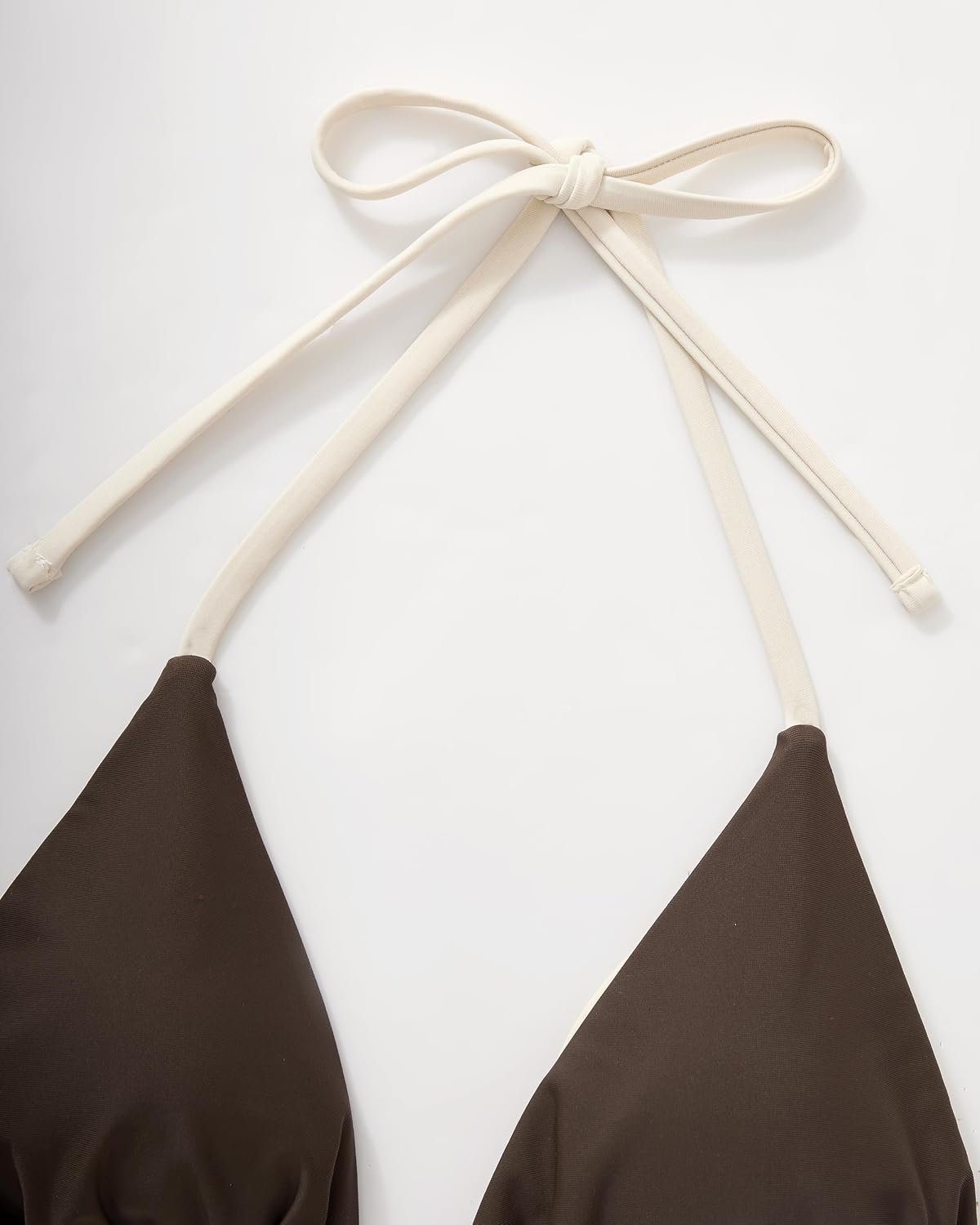 Women Halter String Two Piece Bikini Sets Reversible Thong Swimsuit - Image 2
