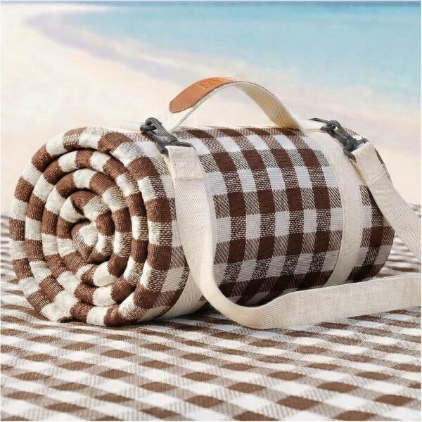 Waterproof Beach Blanket Picnic Outdoor Camp Mat Rug Towel Family Trip Essentials Summer Vacation Must Have Travel Accessories Lake Day Necessities Stuff Thing Need Gear Gift Item